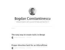Tablet Screenshot of bogdanconstantinescu.com